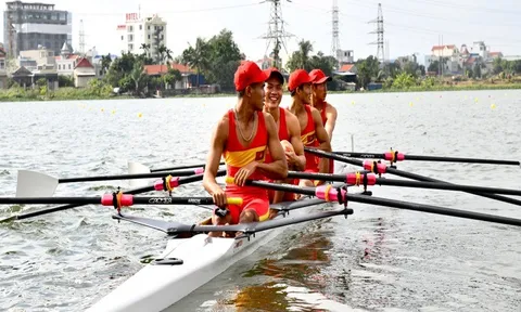 Đại hội Thể thao toàn quốc lần thứ IX - 2022: Đà Nẵng vươn lên dẫn đầu môn Rowing