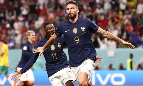 Bảng D > Pháp 4-1 Australia: Khẳng định đẳng cấp của “nhà Vua”