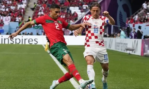 Ma Rốc - Croatia > 0-0: Đương kim á quân gây thất vọng