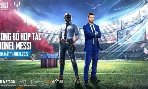 PUBG Mobile giới thiệu các nội dung trong hợp tác với Lionel Messi