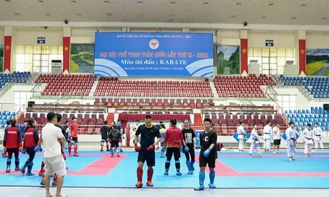 Đại hội Thể thao toàn quốc lần thứ IX - 2022: Gần 400 võ sĩ tranh tài môn Karate