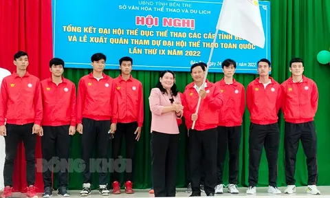 Bến Tre tổng kết Đại hội Thể dục thể thao các cấp và Lễ xuất quân tham dự Đại hội Thể thao toàn quốc lần thứ IX 