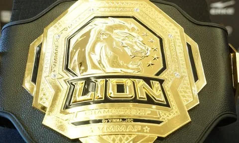 Ban Tổ chức công bố chiếc đai vô địch của giải đấu LION Championship 2022