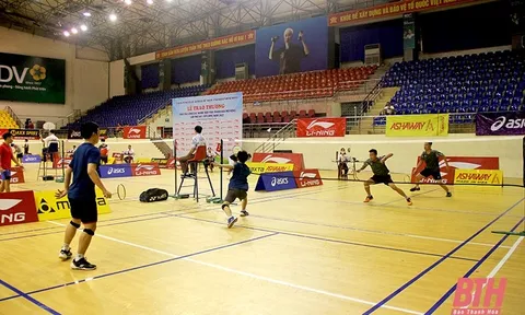 Giải Cầu lông các nhóm tuổi tỉnh Thanh Hóa mở rộng - Cúp Lining 2022