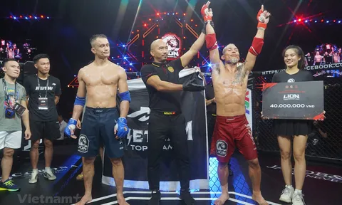 Võ sỹ Nguyễn Trần Duy Nhất vô địch giải MMA Lion Championship 2022
