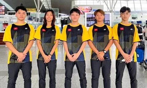 Việt Nam tham dự giải Cầu lông trẻ châu Á 2022 tại Thái Lan