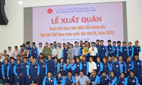Đắk Lắk đặt mục tiêu xếp vị trí thứ nhất các tỉnh Tây Nguyên tại Đại hội Thể thao toàn quốc lần thứ IX