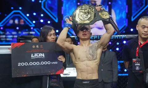 Tay đấm Phạm Văn Nam được phẫu thuật ngay sau khi lên ngôi vô địch LION Championship 2022