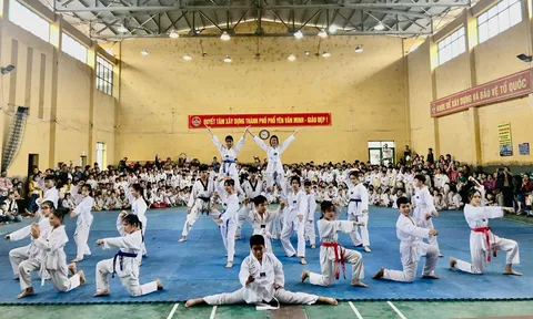 Giải Taekwondo thành phố Phổ Yên mở rộng lần thứ III