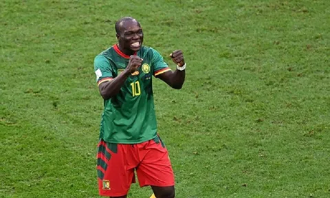 "Ngôi sao" của Cameroon thiết lập kỷ lục tại World Cup 2022