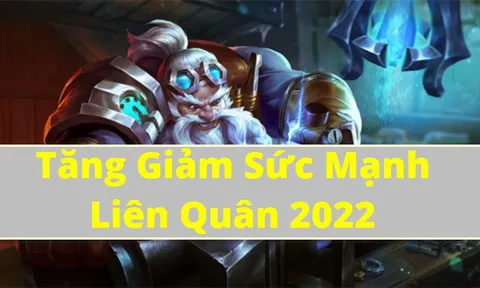 Tăng giảm sức mạnh tướng Liên Quân mùa 24 mới nhất