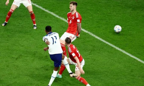 Tiền đạo Rashford chạm mốc ghi bàn ấn tượng tại World Cup 2022