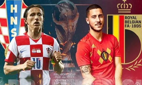 Bảng F > Croatia - Bỉ (22 giờ ngày 1/12): Trận cầu quyết định với “Quỷ đỏ”