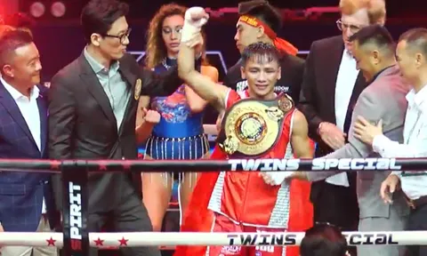 Vượt qua võ sĩ hạng 20 thế giới, Lê Hữu Toàn bảo vệ thành công đai WBA Asia