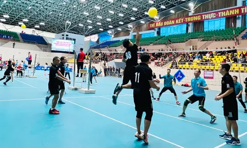 Giải Cầu lông, Bóng bàn, Bóng chuyền hơi chung kết các khối thi đua tỉnh Lào Cai lần thứ XXIV