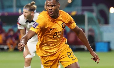 Vòng 1/8 > Hà Lan 3-1 Mỹ: Dumfries tỏa sáng giúp “Cơn lốc màu da cam” đi tiếp