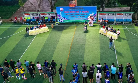 Giải Bóng đá 7 người thành phố Pleiku mở rộng lần thứ I năm 2022