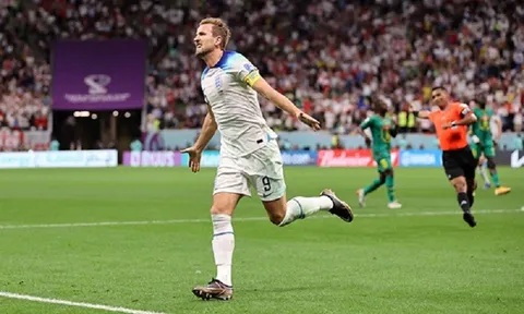 Vòng 1/8 > Anh 3-0 Senegal: Anh đối đầu Pháp ở tứ kết