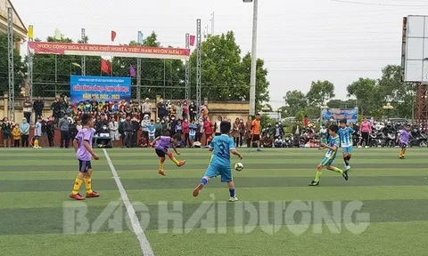 Giải Bóng đá học sinh Tiểu học huyện Cẩm Giàng
