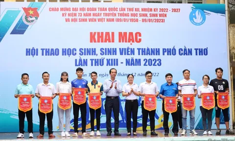 Hơn 10.000 vận động viên tranh tài Hội thao Sinh viên thành phố Cần Thơ 