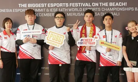 Thi đấu không tốt đội tuyển PUBG Mobile Việt Nam rớt xuống hạng 13 tại IESF WEC 2022