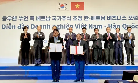 Hợp tác toàn diện về đào tạo thể dục thể thao giữa Việt Nam và Hàn Quốc