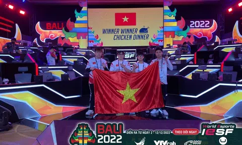 Đội tuyển PUBG Mobile Việt Nam giành vé vào chung kết IESF World Esports Championships 2022