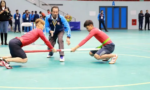 Khai mạc thi đấu môn Đẩy gậy Đại hội Thể thao toàn quốc lần thứ IX