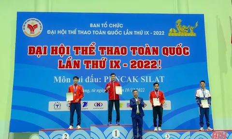 Thanh Hóa nhất toàn đoàn môn Pencak Silat