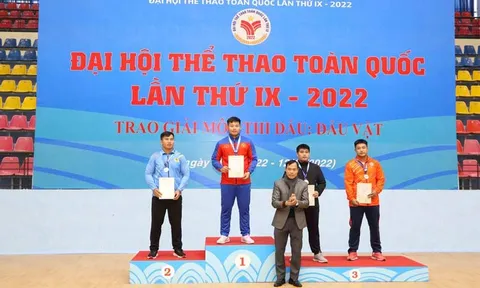 Quân đội thắng lớn trong ngày thi đấu cuối cùng môn Vật