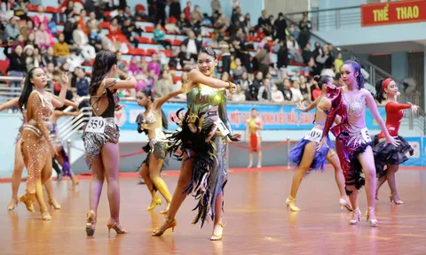 Đồng Nai dẫn đầu môn Khiêu vũ thể thao