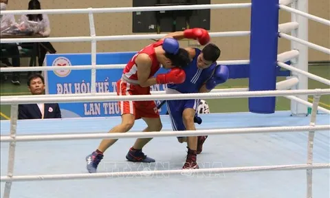 Gần 200 vận động viên tranh tài môn Boxing Đại hội Thể thao toàn quốc lần thứ IX