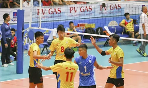 Khánh Hoà giành tấm vé vào chung kết môn Bóng chuyền nam