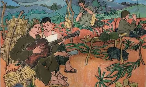 Triển lãm "Tình quân dân" tại Bảo tàng Mỹ thuật Việt Nam