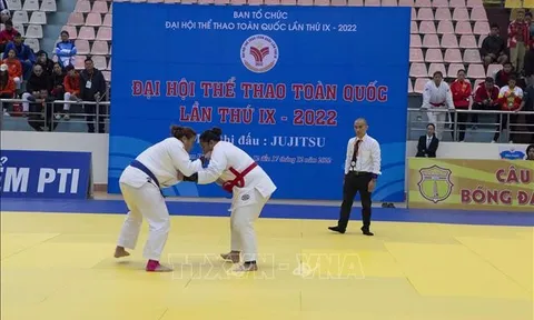 Môn Jujitsu: Nam Định giành thêm 2 huy chương vàng