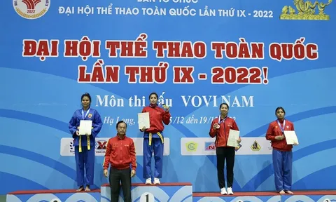 Khởi tranh môn Vovinam Đại hội Thể thao toàn quốc lần thứ IX