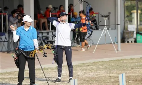 Hà Nội tiếp tục dẫn đầu môn Bắn cung