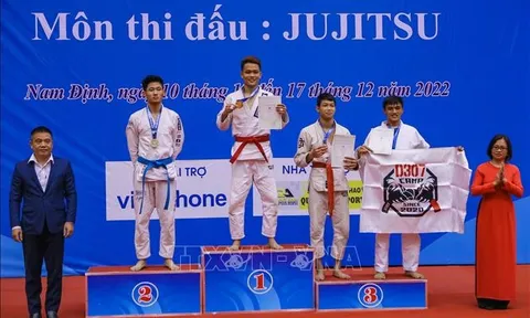 Kết thúc môn Jujitsu Đại hội Thể thao toàn quốc lần thứ IX