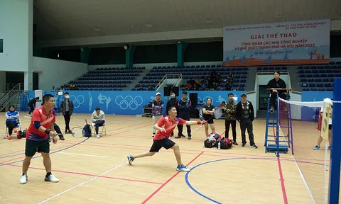 Giải Thể thao công nhân các khu công nghiệp và chế xuất thành phố Hà Nội năm 2022