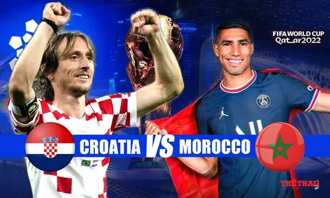 Tranh hạng Ba > Croatia - Morocco (22 giờ ngày 17/12): Chiến đấu vì danh dự