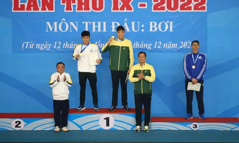 Môn Bơi: Quân đội giành ngôi nhất toàn đoàn