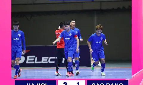 Môn Futsal nam: Chủ nhà Hà Nội tranh huy chương vàng cùng thành phố Hồ Chí Minh