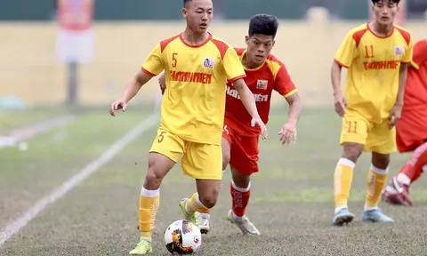 U21 Quốc gia Thanh Niên 2022: Hoàng Anh Gia Lai hòa Thanh Hóa trong thế thiếu người