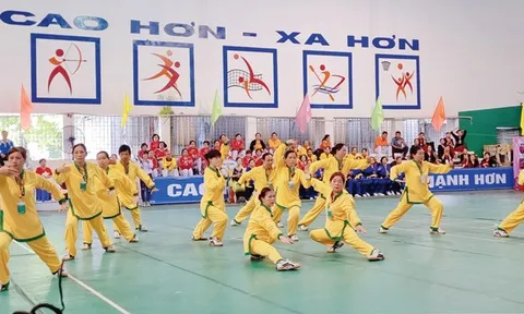 Sôi nổi phong trào tập dưỡng sinh ở huyện Di Linh