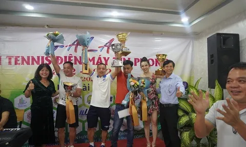 Giải Quần vợt Điện Máy Tín Phong diễn ra kịch tính và sôi động