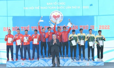 Môn Canoeing: Vĩnh Phúc bảo vệ thành công ngôi nhất toàn đoàn