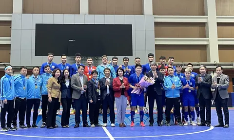Môn Futsal nam: Đánh bại thành phố Hồ Chí Minh, chủ nhà Hà Nội xuất sắc giành huy chương vàng