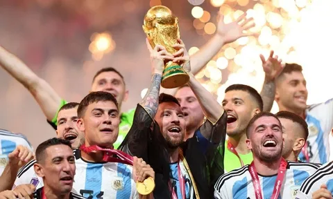 Argentina nhận thưởng kỷ lục sau chức vô địch World Cup 2022