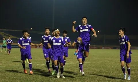Giải Bóng đá U21 Quốc gia Thanh Niên 2022 - Bảng B > Học viện Nutifood 1-2 B.Bình Dương: Bình Dương và Hà Nội dắt tay đi tiếp