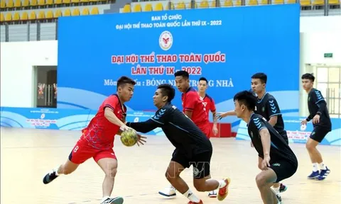 Đội nam TP.HCM và nữ Hà Nội giành huy chương vàng môn Bóng ném trong nhà